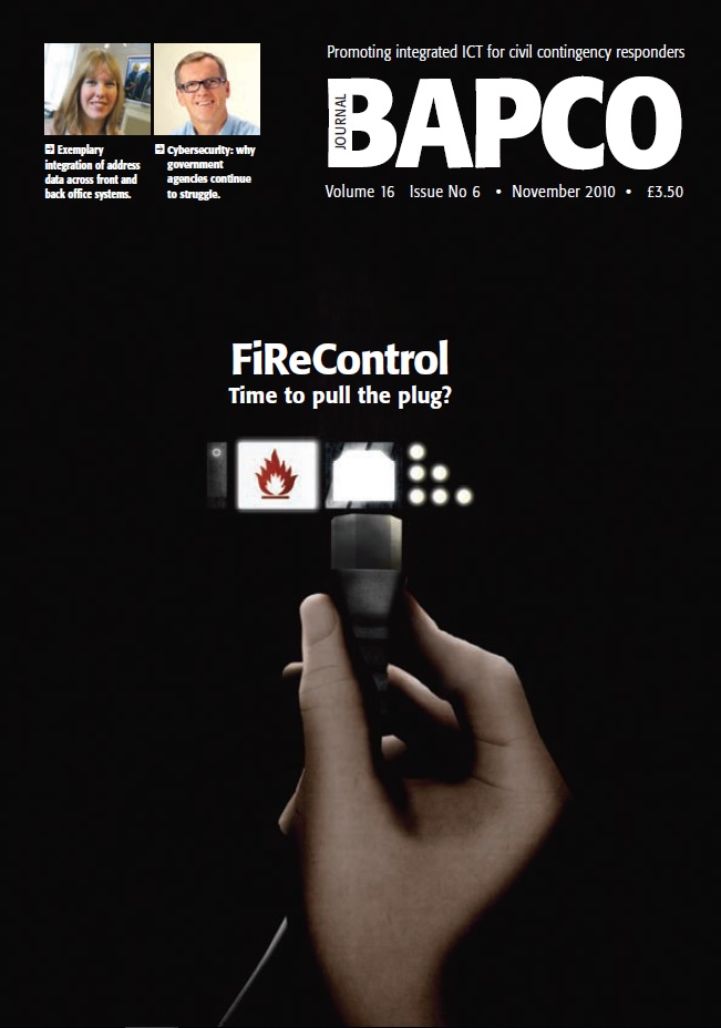 BAPCO Journal Cover - November 2010