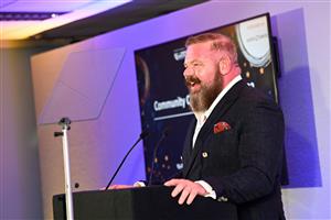 Paul Bergin, Head of Public Safety Group - Sopra Steria, at last year’s Control Room Awards. 