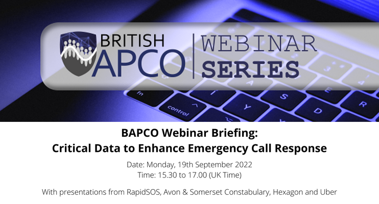 Webinar briefing - Critical data to enhance emergency call response